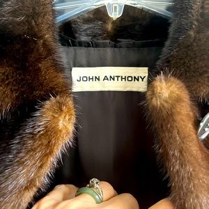 Gorgeous John Anthony full length mink coat